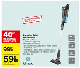 Aspirateur balai multifonction