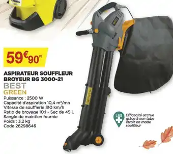 Bricomarché Aspirateur souffleur broyeur offre