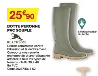 Bricomarché Botte peronne PVC souple offre
