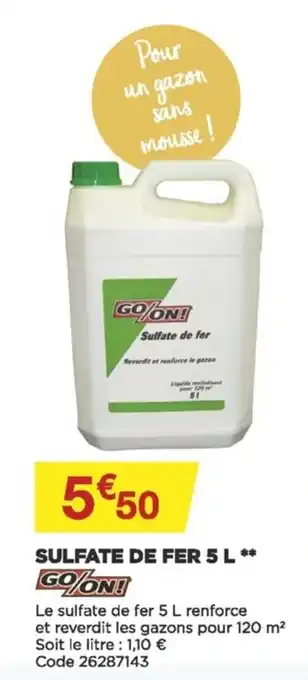 Sulfate de fer