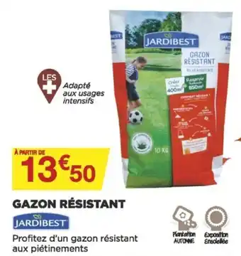 Bricomarché Gazon résistant offre
