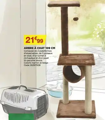 Bricomarché Arbre à chat 109 CM offre