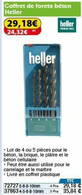 Coffret de Forets Béton Heller