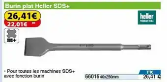 Burin Plat Heller SDS+