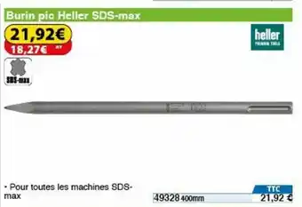 Burin Pic Heller SDS-Max