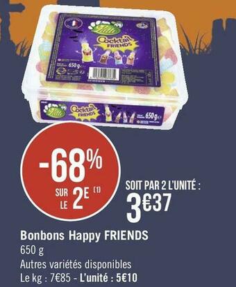 Bonbons happy friends
