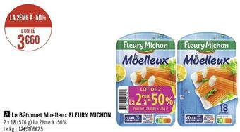 Géant Casino Fleury michon le bâtonnet moelleux offre