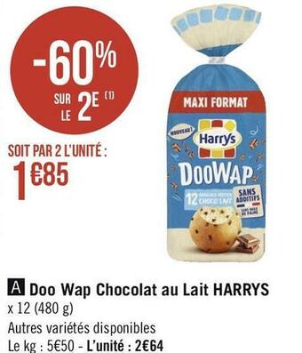 Harrys doo wap chocolat au lait