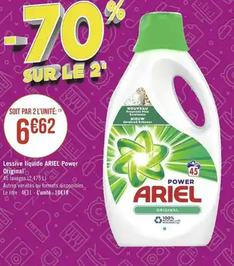 Ariel lessive liquide power original*