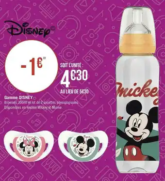 Géant Casino Disney gamme disney offre