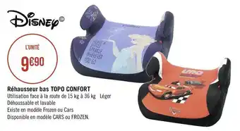 Géant Casino Disney réhausseur bas topo confort offre