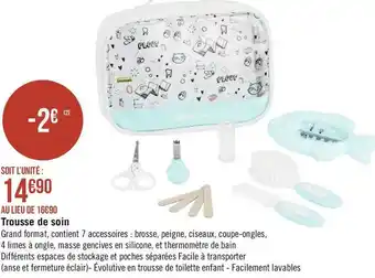 Géant Casino Trousse de soin offre