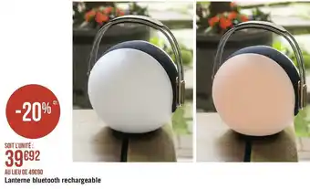 Lanterne bluetooth rechargeable