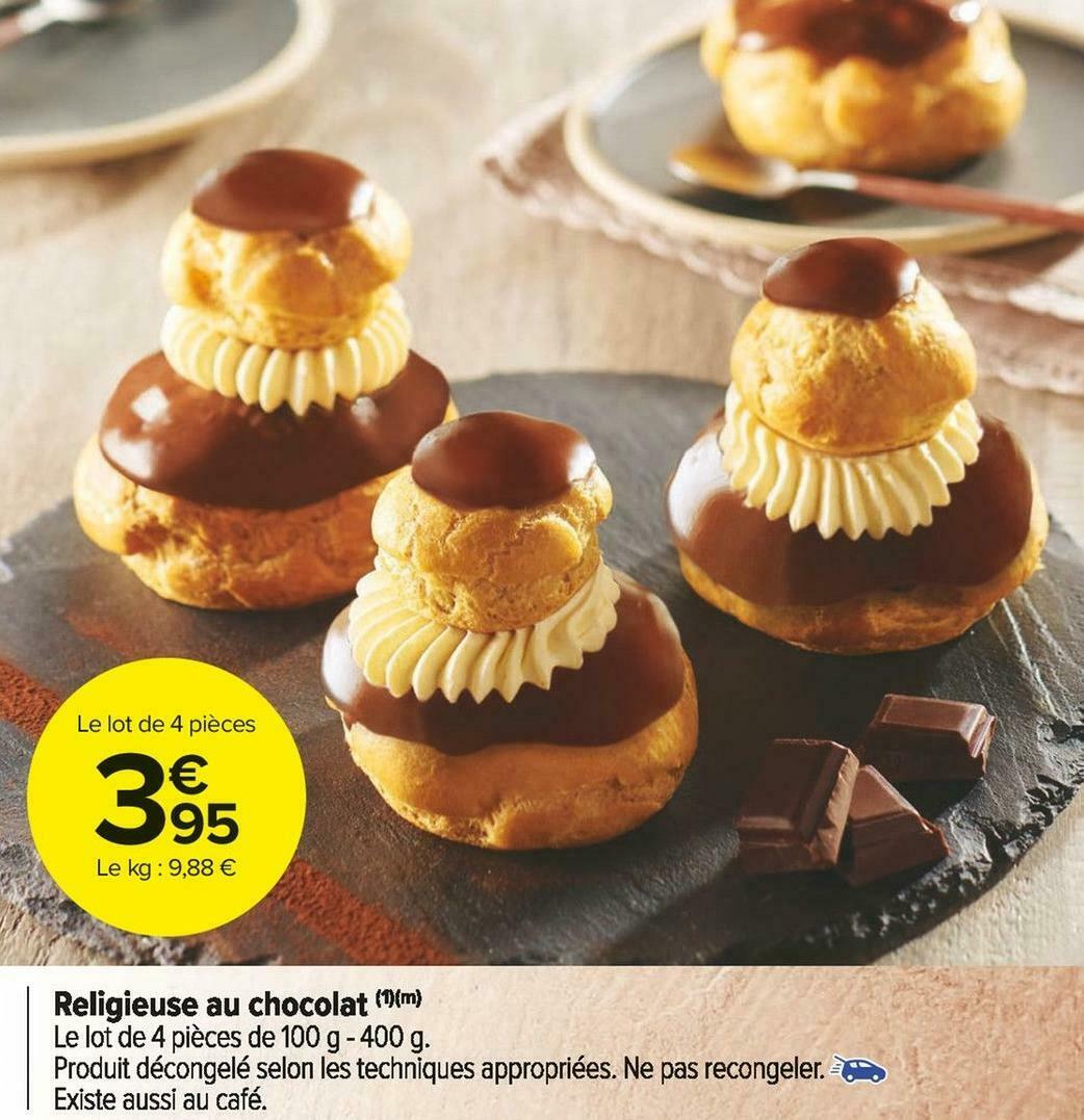 Promo Religieuse Au Chocolat Chez Carrefour Market