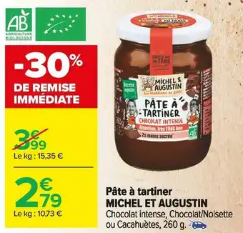 Michel et augustin pâte à tartiner