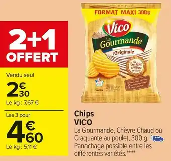 Carrefour Market Vico chips offre