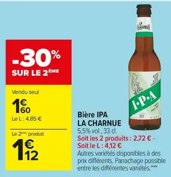 Ipa la charnue bière