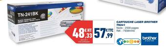 Bureau Vallée Brother cartouche laser tn241 offre