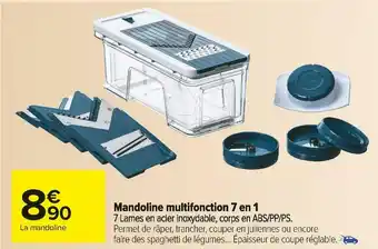Carrefour Market Mandoline multifonction 7 en 1 offre