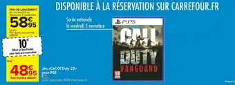 Carrefour Market Jeu «call of duty 22» pour ps5 offre
