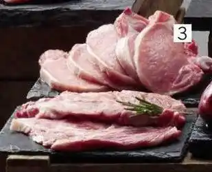 Porc filet ou échine sans os à rotir