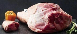 Porc jambon entier avec os