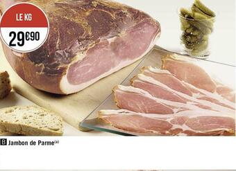 Géant Casino Jambon de parme offre