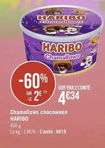 Haribo chamallows chocoween