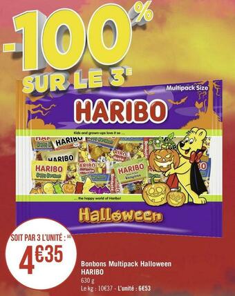 Haribo bonbons multipack halloween