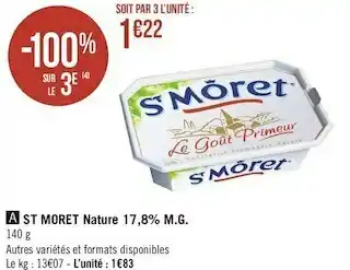 St moret st moret nature 17,8% m.g.