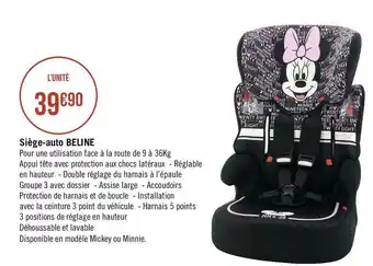 Siège-auto belin