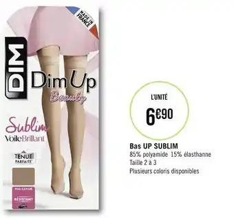 Dim bas up sublim