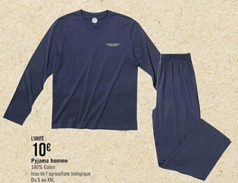 Sincère pyjama homme