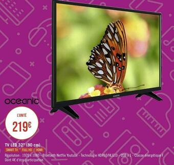 Oceanic tv led 32’’ (80 cm)