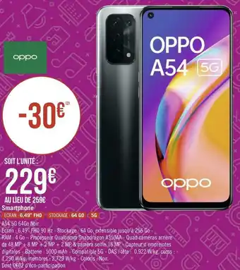 Oppo smartphone