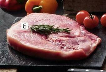 Porc rouelle de jambon avec os