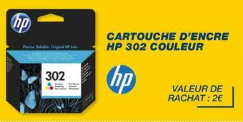 Bureau Vallée Hp cartouche d’encre 302 couleur offre