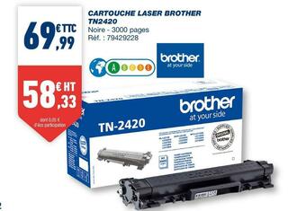 Brother cartouche laser tn2420