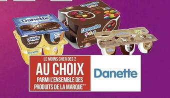 Géant Casino Danone bon plan sur l’ensemble des produits de la marque danette offre
