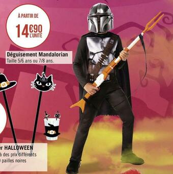 Géant Casino Déguisement mandalorian offre