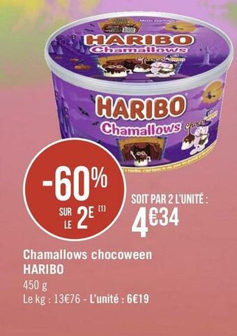 Haribo chamallows chocoween
