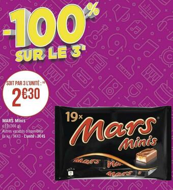 Mars mars minis