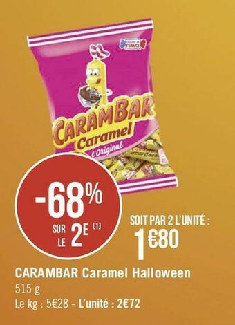 Carambar caramel halloween