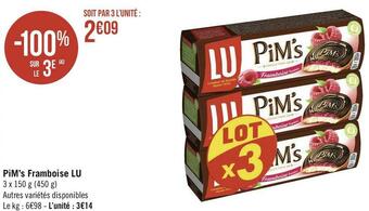 Lu pim’s framboise