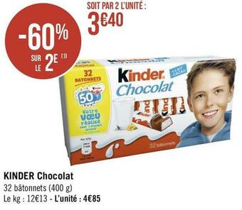 Kinder kinder chocolat