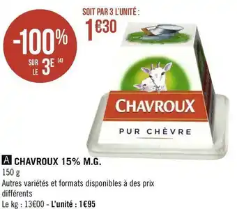 Chavroux 15% m.g.