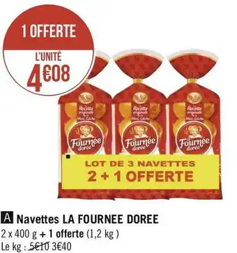 La fournee doree navettes