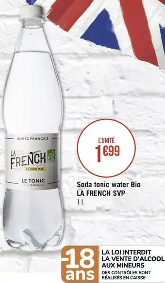 La french svp soda tonic water bio