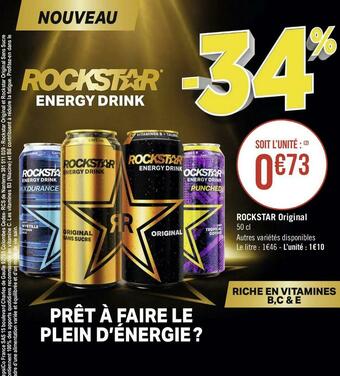 Géant Casino Rockstar original offre