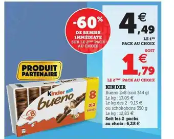 Hyper U Kinder offre